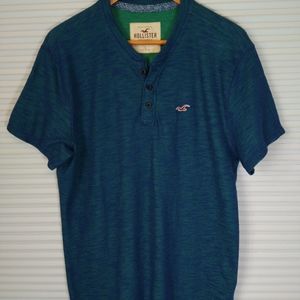Hollister. Men's Shirt. Blue.